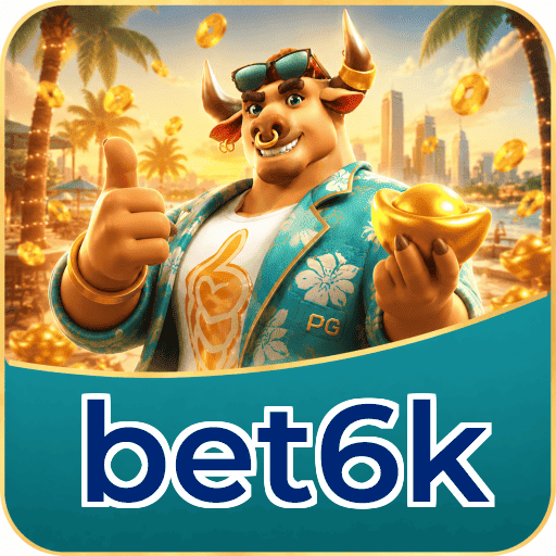 bet6k Logo - Bônus com Rollover Justo